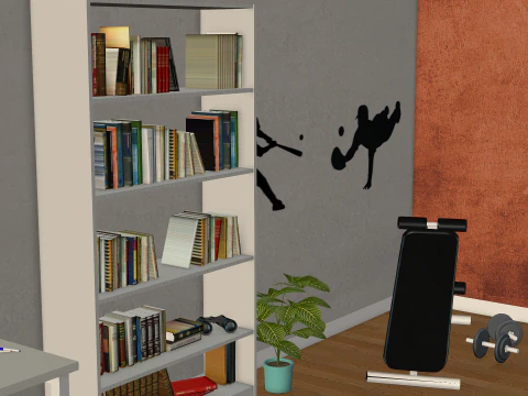 Modern bedroom 3D Model