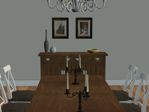 Dining Room Modelo 3D