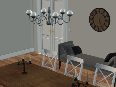 Dining Room Modelo 3D