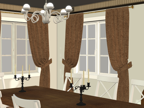 Dining Room Modelo 3D