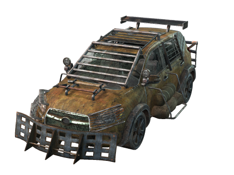 Apocalypse car 3D Model