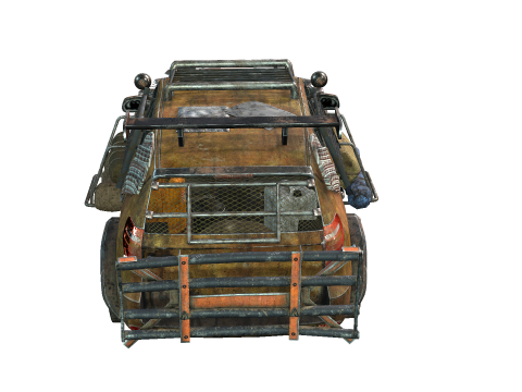 Apocalypse car 3D Model