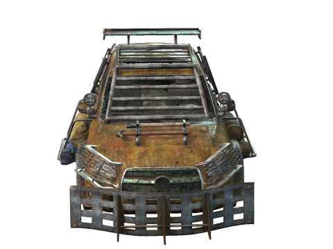 Apocalypse car 3D Model