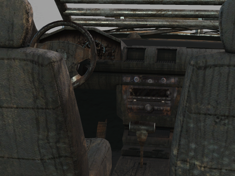 Apocalypse car 3D Model