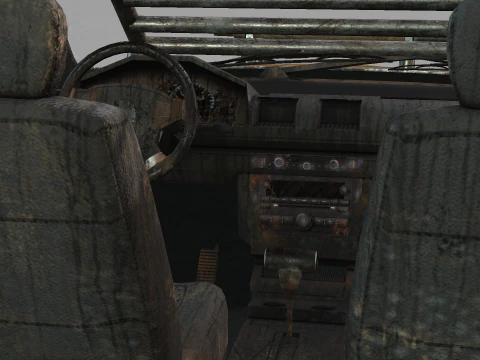 Apocalypse car 3D Model