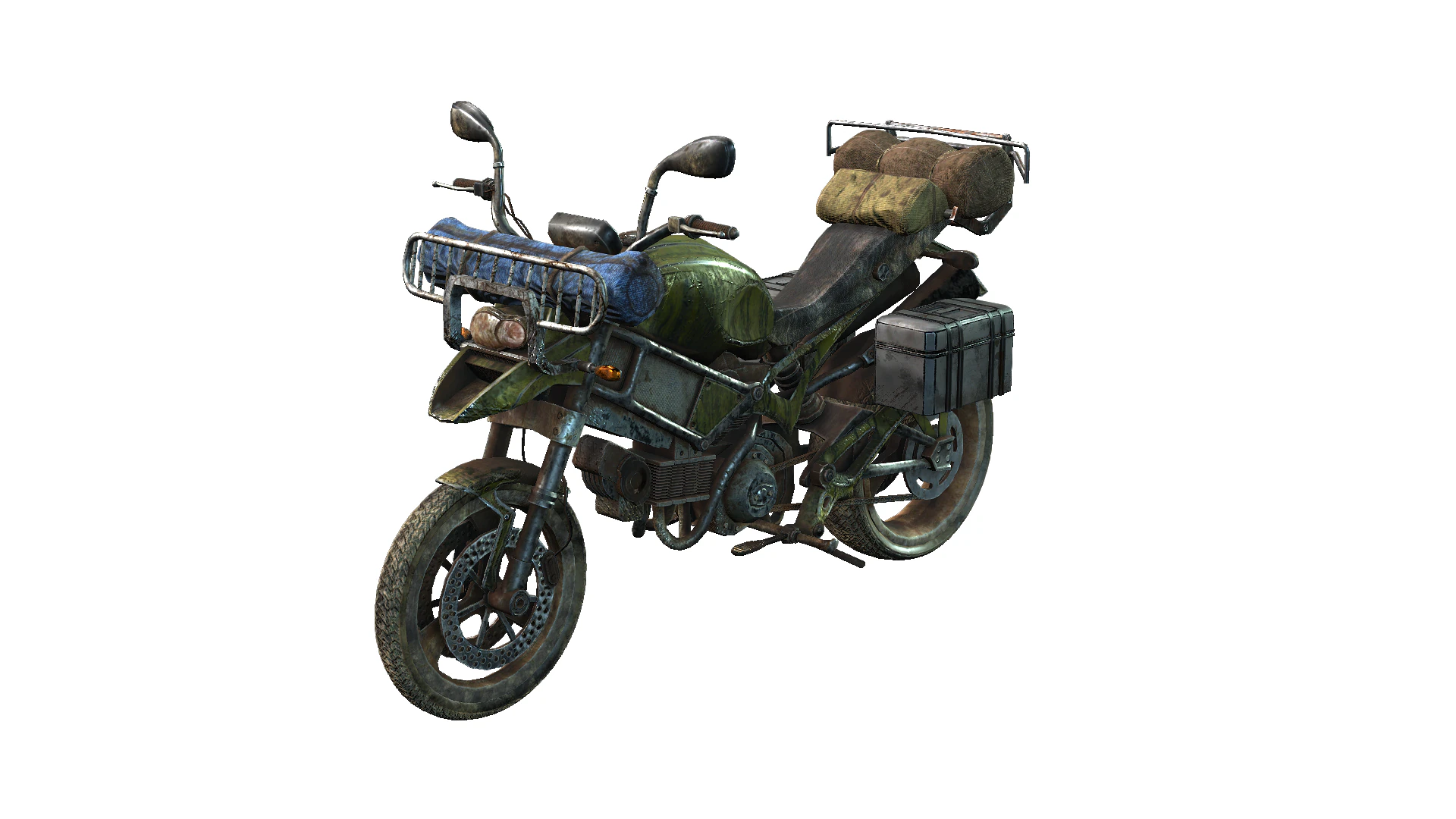 Doomsday Motorbike 3D Model .c4d .max .obj .3ds .fbx .stl .blend