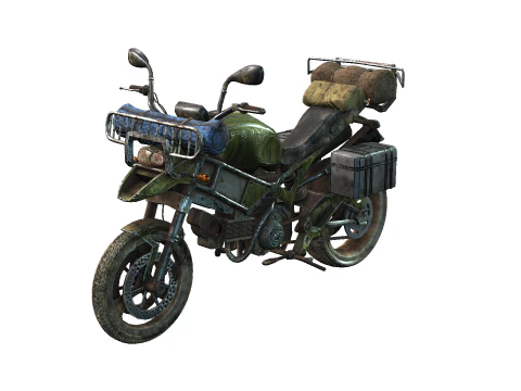 Motocykl Zagłady Model 3D