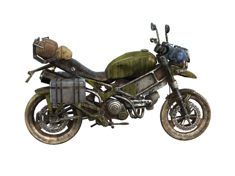 Doomsday Motorbike 3D Model