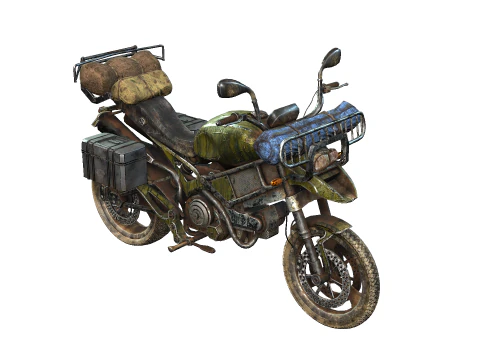 Doomsday Motorbike 3D Model