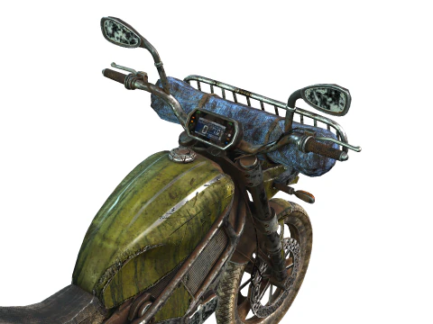 Doomsday Motorbike 3D Model