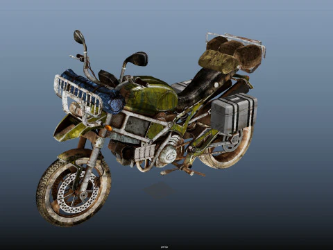 Doomsday Motorbike 3D Model