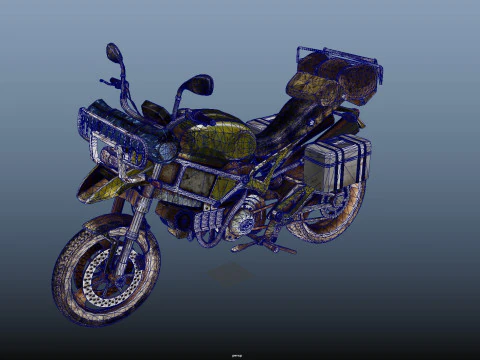 Doomsday Motorbike 3D Model