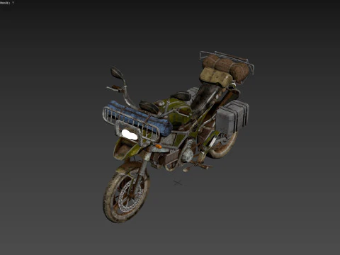 Doomsday Motorbike 3D Model