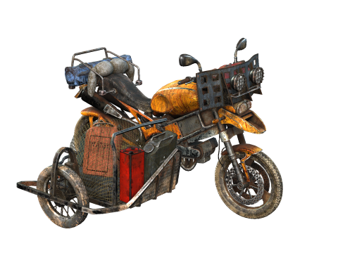 Doomsday SideCar 3D Model
