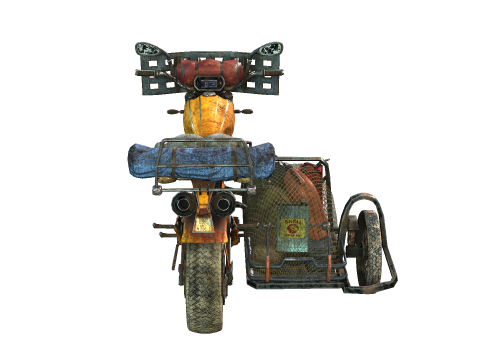 Doomsday SideCar 3D Model
