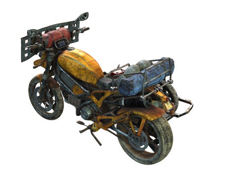 Doomsday SideCar 3D Model