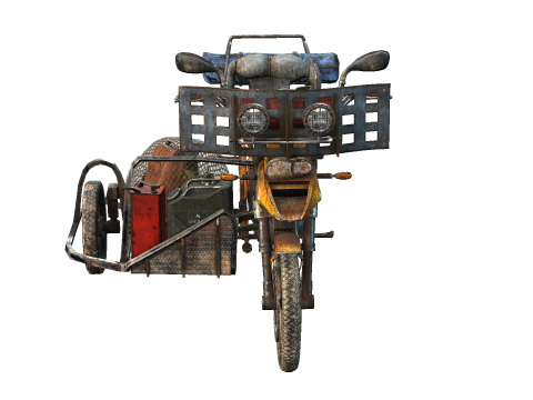 Doomsday SideCar 3D Model