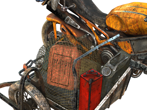 Doomsday SideCar 3D Model