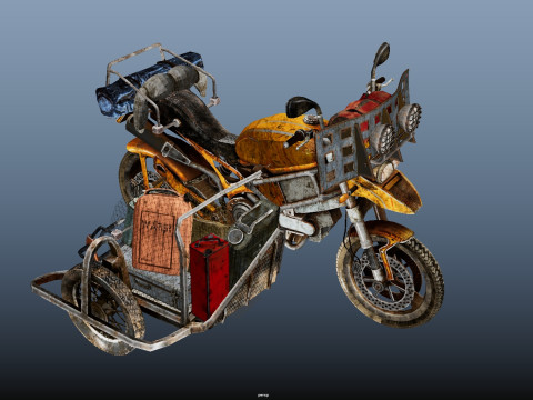 Doomsday SideCar 3D Model