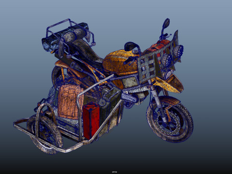 Doomsday SideCar 3D Model