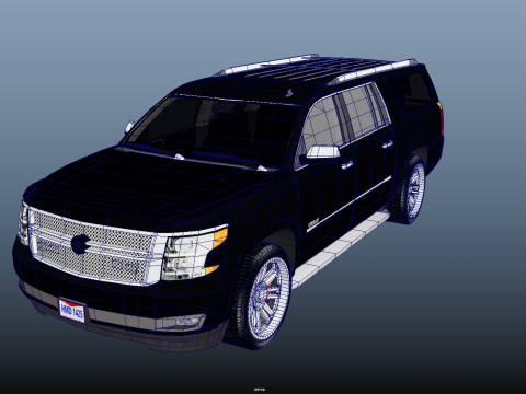 SUV Urban 3D-Modell