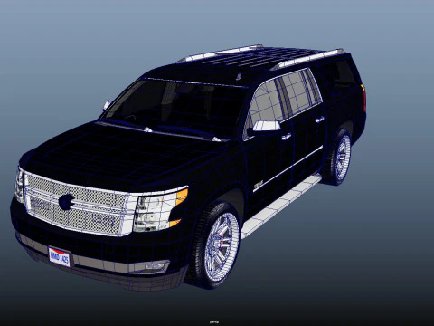 SUV Urban 3D Model