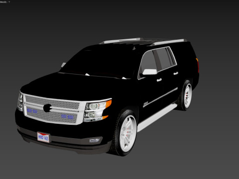 SUV Urban 3D-Modell