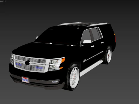SUV Urban 3D Model