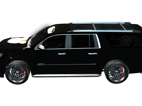 SUV Urban 3D Model