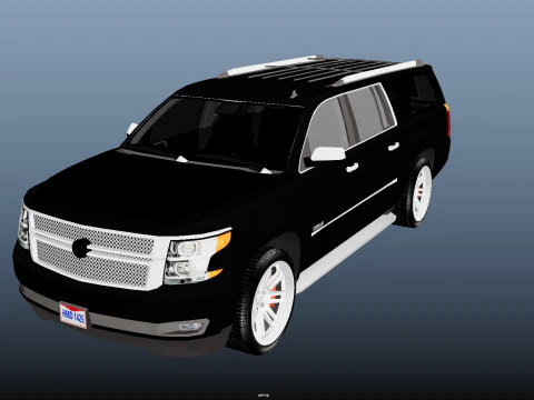 SUV Urban 3D Model