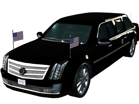 Limousine 3D Model