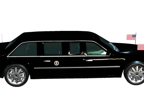 Limusina Modelo 3D