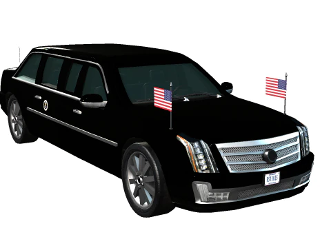 Limusina Modelo 3D