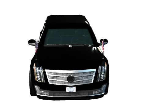 Limousine 3D-Modell