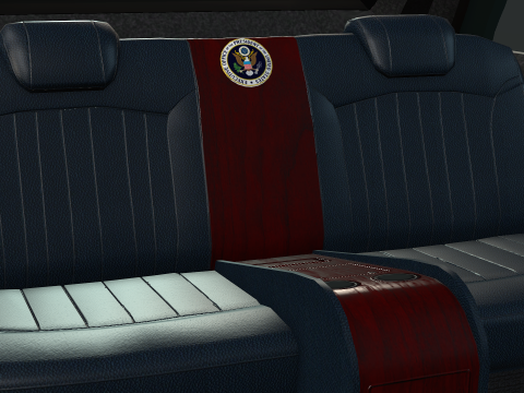 Limousine 3D-Modell