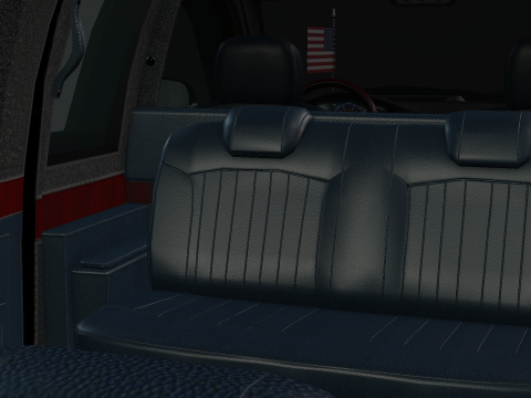 Limousine 3D-Modell