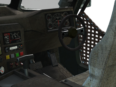 Post Apocalyptic Vehicle 3D-Modell