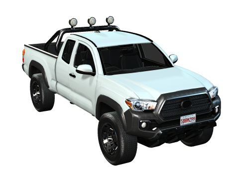 PickUp 3D मॉडल