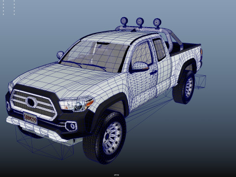 PickUp 3D मॉडल