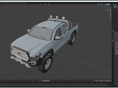 PickUp 3D मॉडल