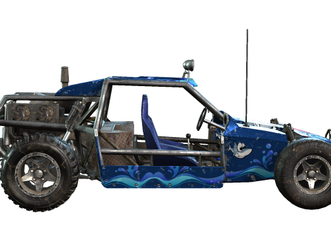 Buggy 3D मॉडल