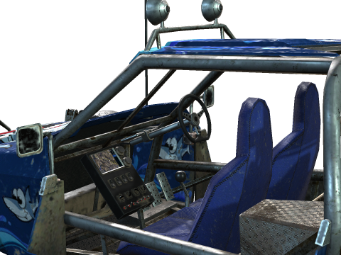 Buggy 3D मॉडल