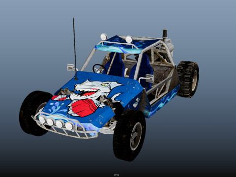 Buggy 3D मॉडल