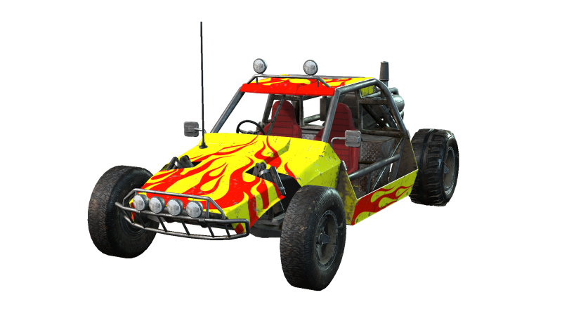 Buggy Model 3D .c4d .max .obj .3ds .fbx .stl .blend 