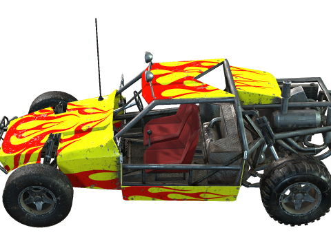 Buggy Model 3D