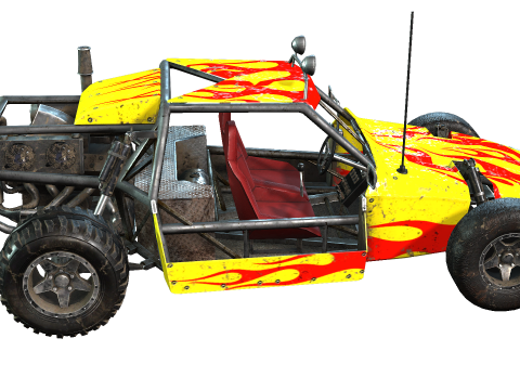 Buggy Model 3D