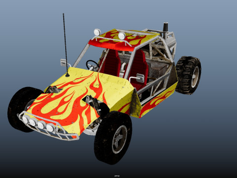 Buggy Model 3D