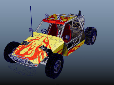 Buggy Model 3D
