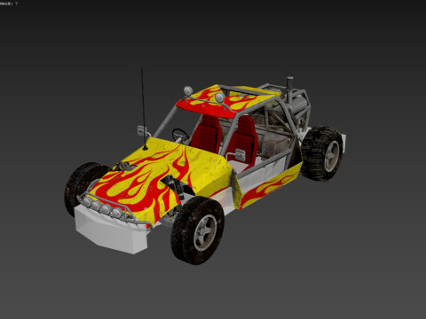 Buggy Model 3D