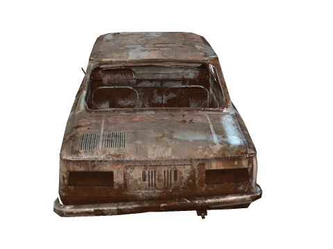 BrokenCar 3D Model